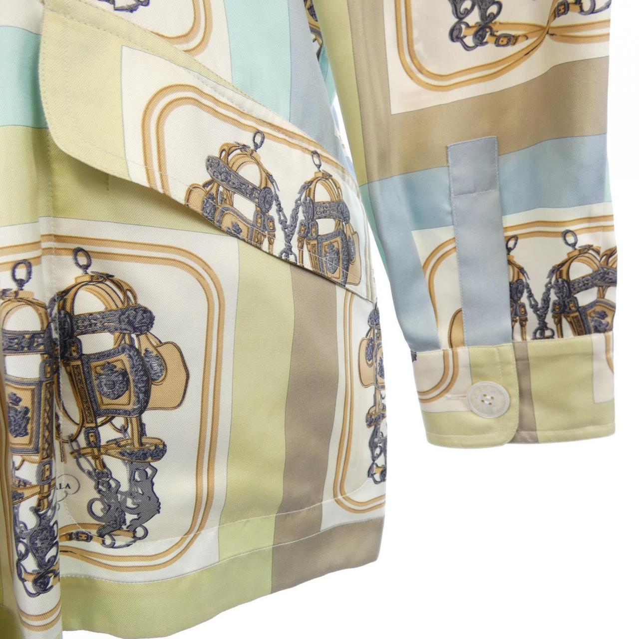 【ヴィンテージ】エルメス HERMES BRIDES DE GALA ツイルレーヌ. シャツ