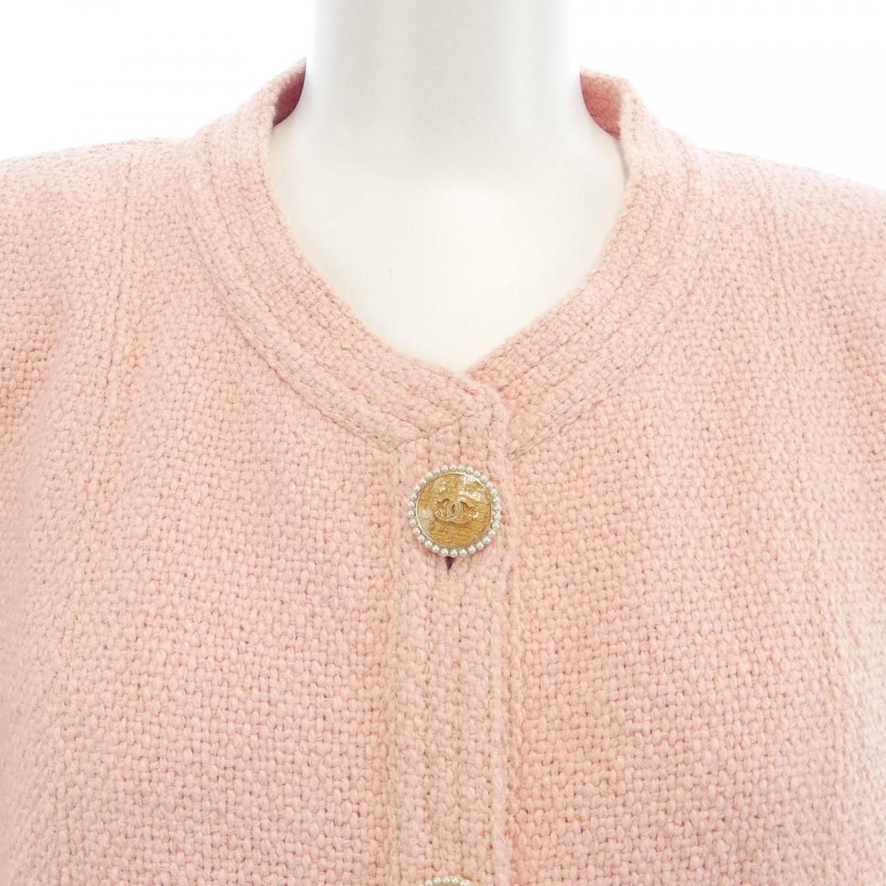 シャネル CHANEL P53061V39701 16C ノーカラージャケット