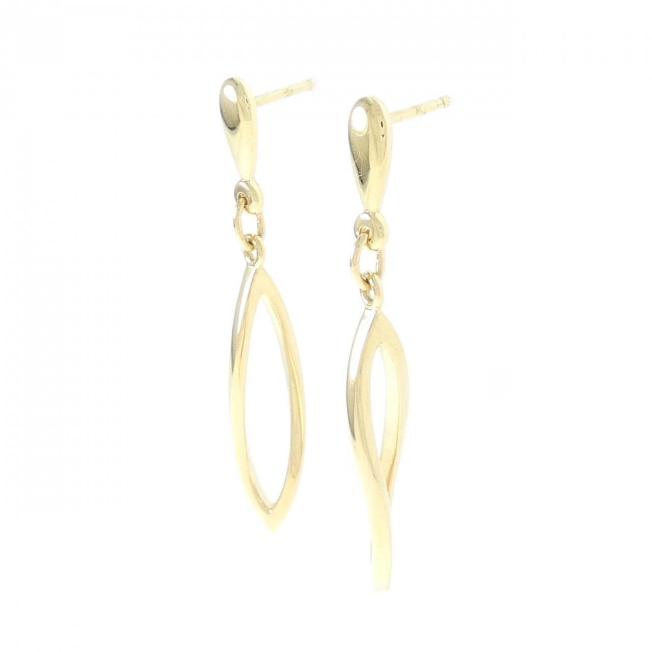 Ginza Tanaka 750YG Earrings