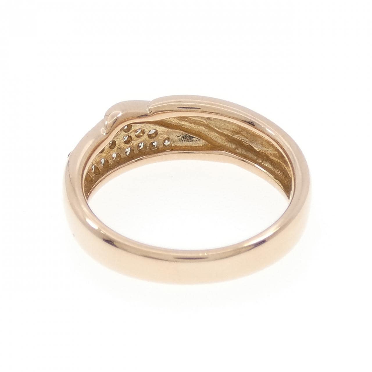 K18PG ダイヤモンド リング 0.22CT