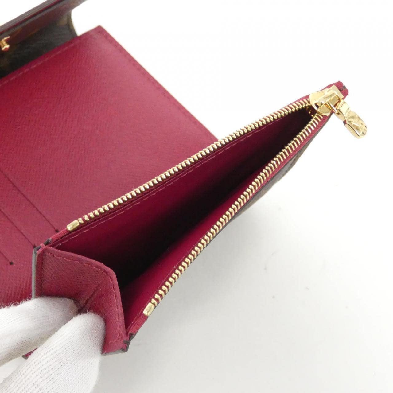 LOUIS VUITTON Monogram Portefeuille Arianne M62036 Wallet