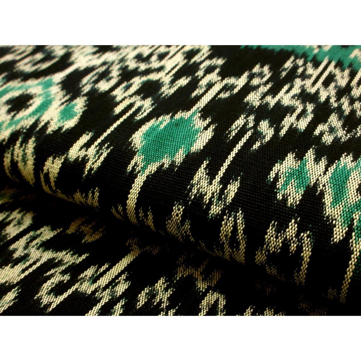 【新品】名古屋帯　貴久樹　イカット手織り