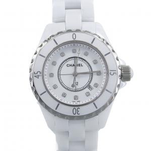 シャネル J12 33mmセラミック･12P H1628 セラミック クォーツ