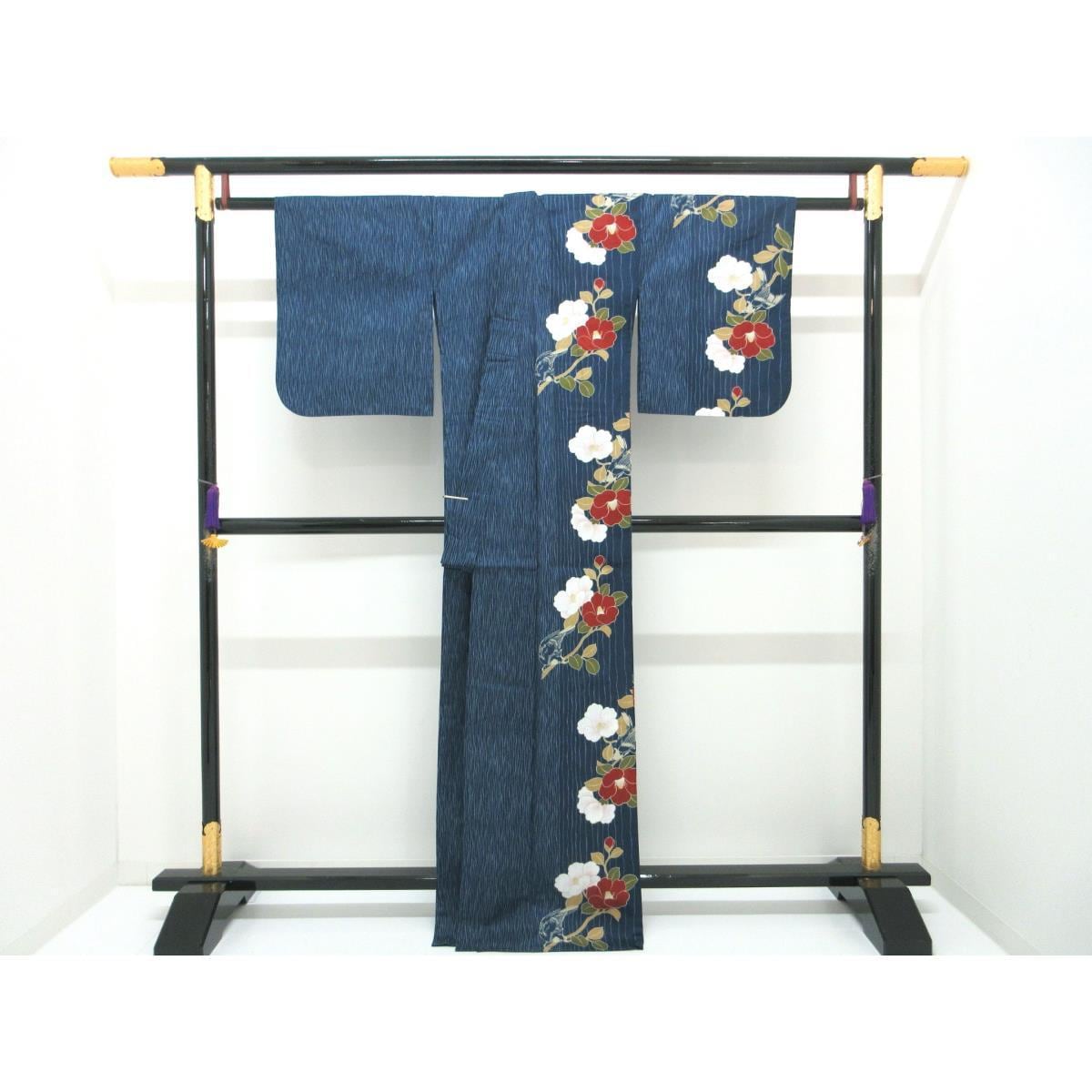 【新品】女ゆかた　片身替わり　Ｍサイズ