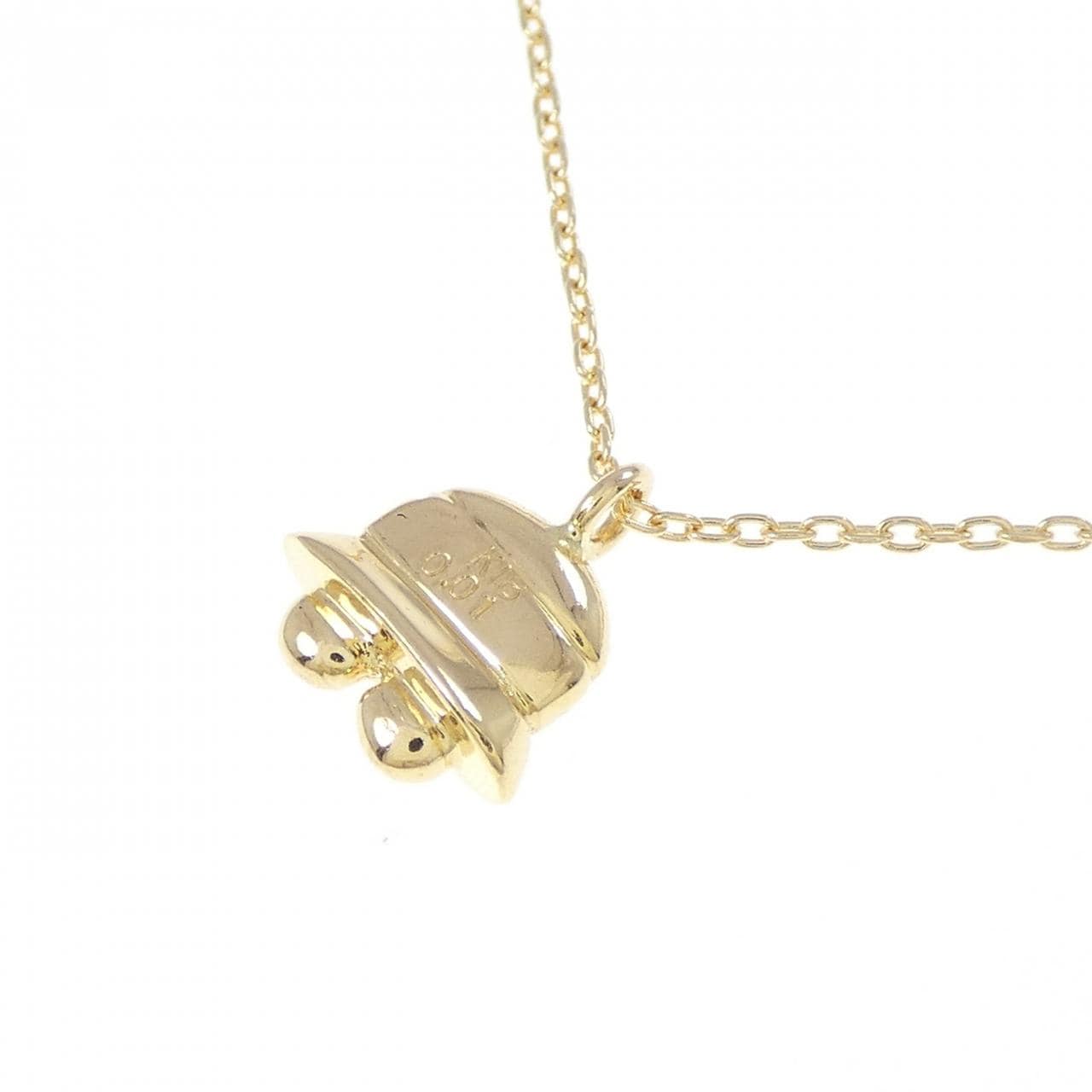 K18YG ダイヤモンド ネックレス 0.01CT