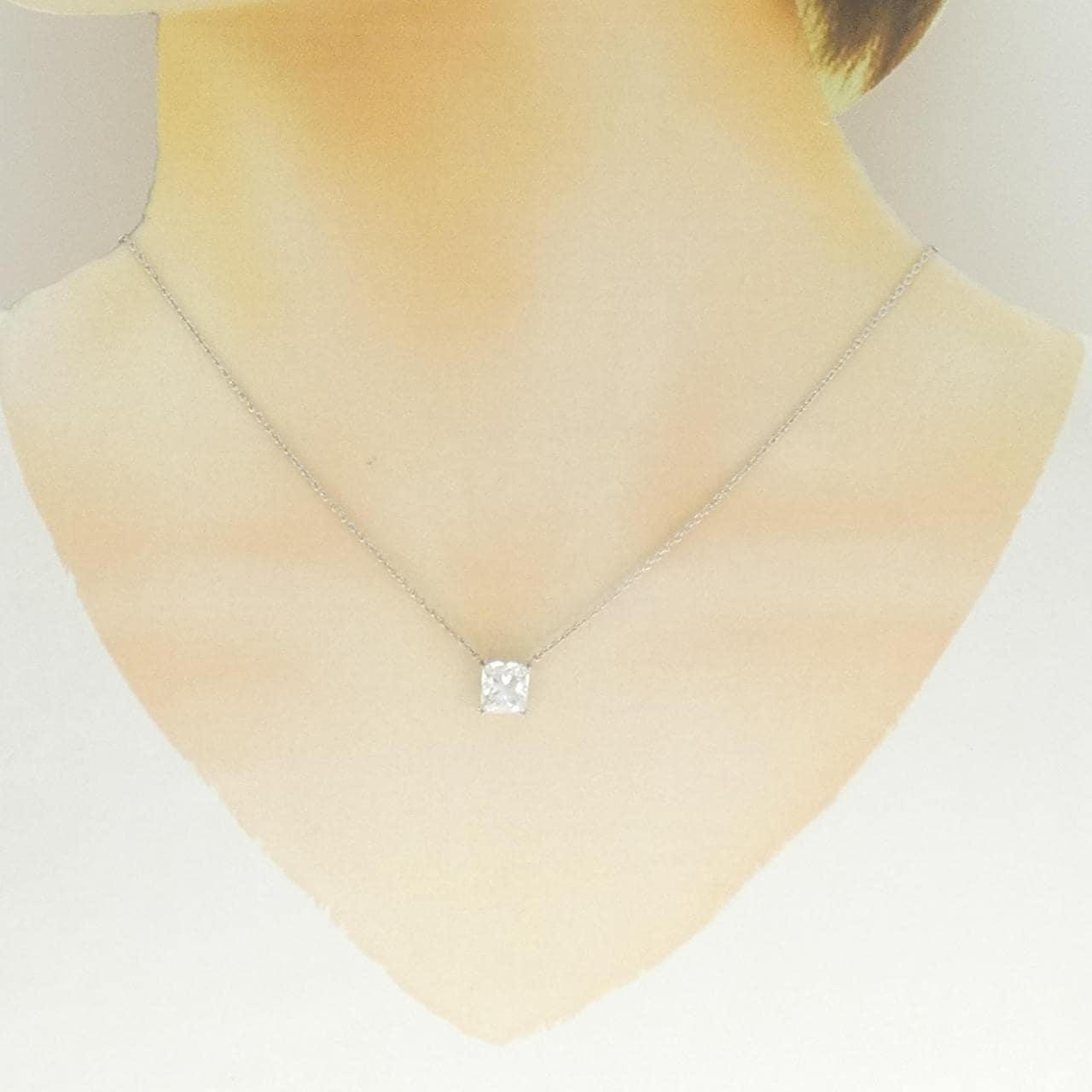 PT900/PT850 ダイヤモンド ネックレス 2.038CT D VVS1 ファンシーカット