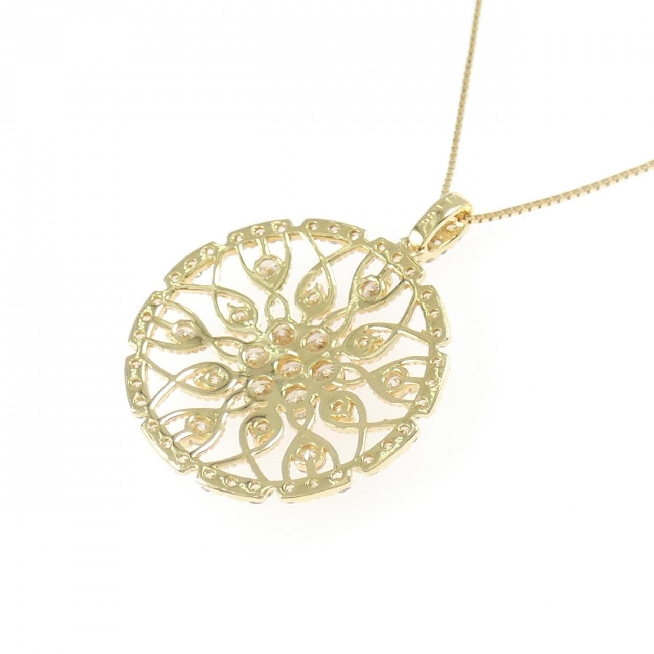 K18YG ダイヤモンド ネックレス 1.00CT