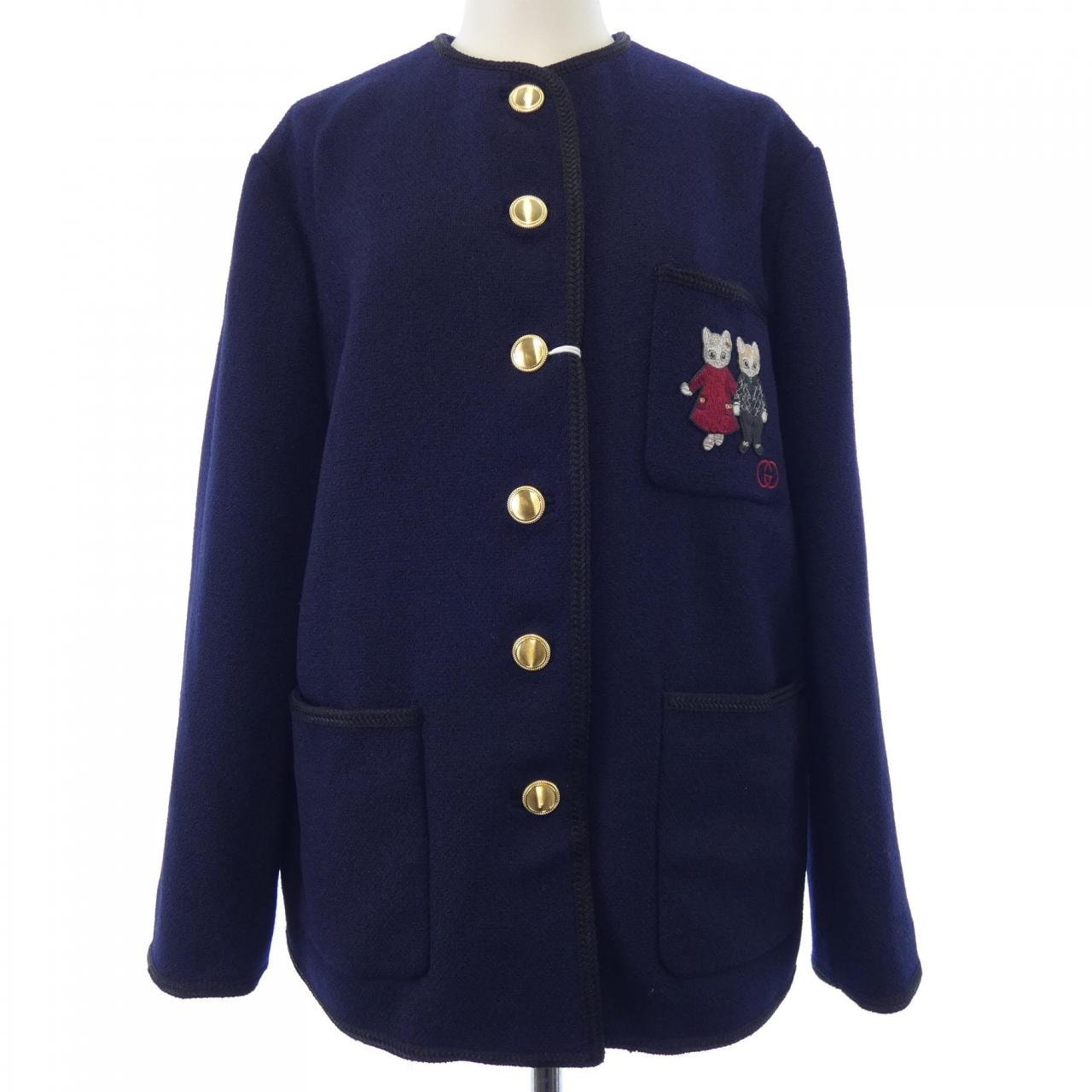 グッチ GUCCI HIGUCHIYUUKO ヒグチユウコ 863756 ZAAK4 ノーカラージャケット