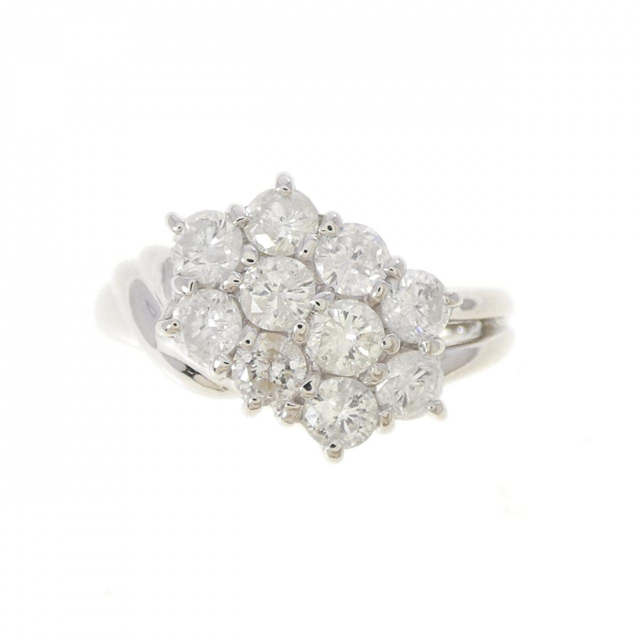 PT900 ダイヤモンド リング 1.20CT