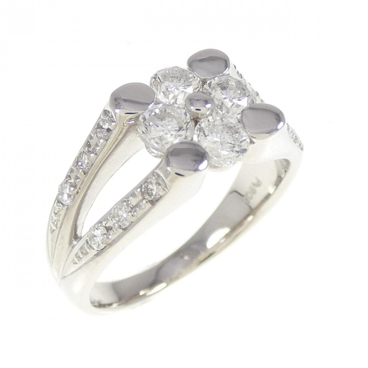 PT900 ダイヤモンド リング 1.00CT