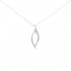 K10WG ダイヤモンド ネックレス 0.03CT