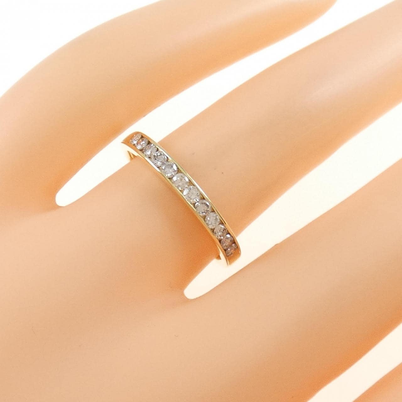 K18YG ダイヤモンド リング 0.30CT