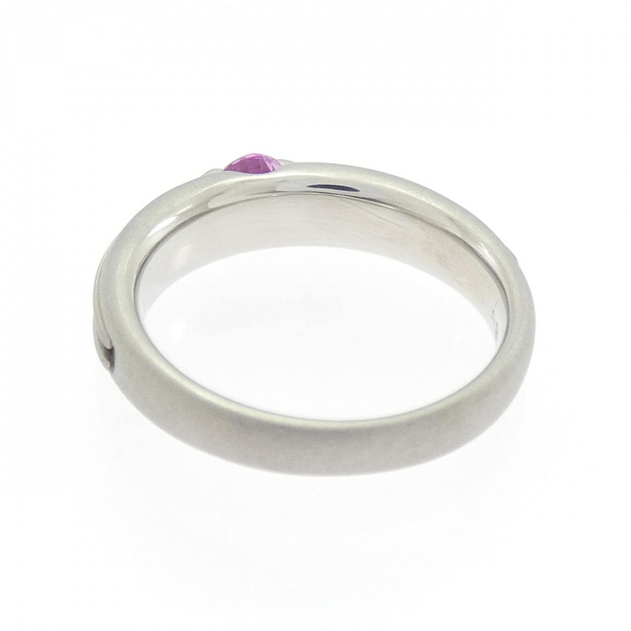 PT900 サファイヤ リング 0.48CT