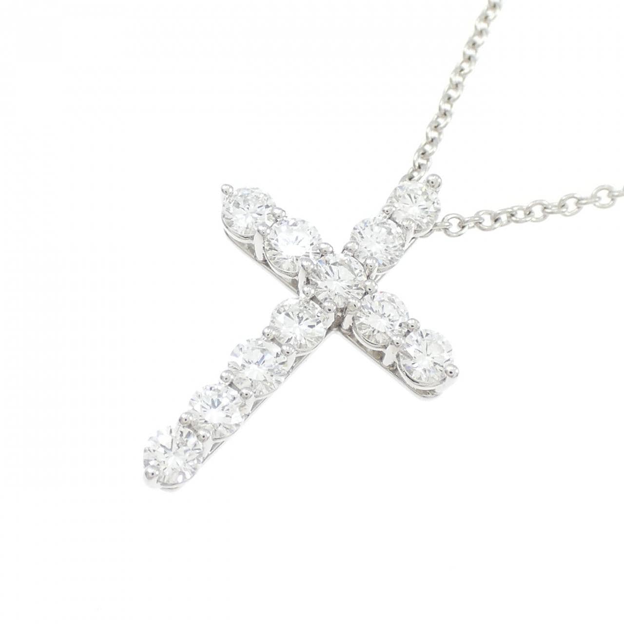 TIFFANY小號十字架項鍊