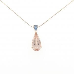 ジーエスティービー モルガナイト ネックレス 5.00CT