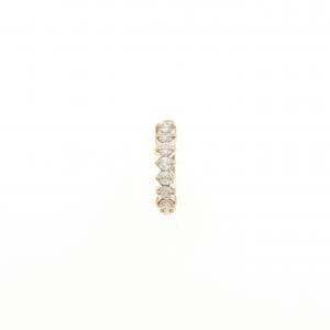 K18YG ダイヤモンド ピアス 0.305CT 片耳