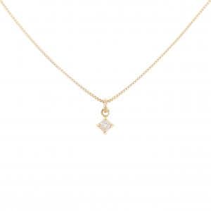 アガット ダイヤモンド ネックレス 0.05CT