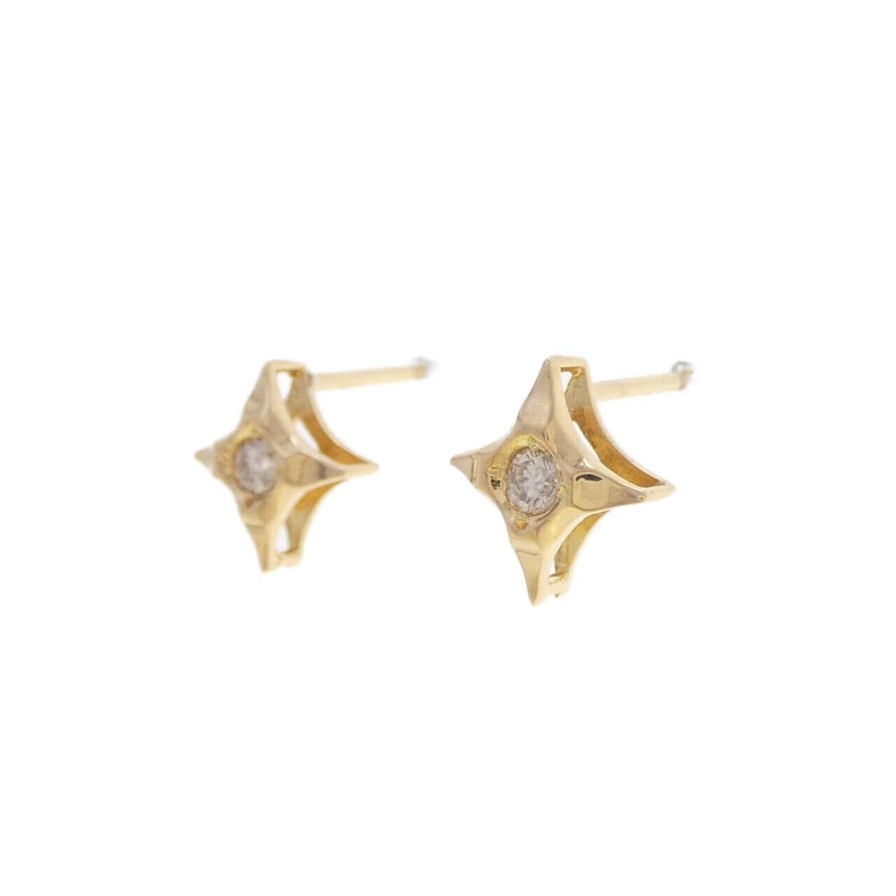 K18YG ダイヤモンド ピアス 0.25CT