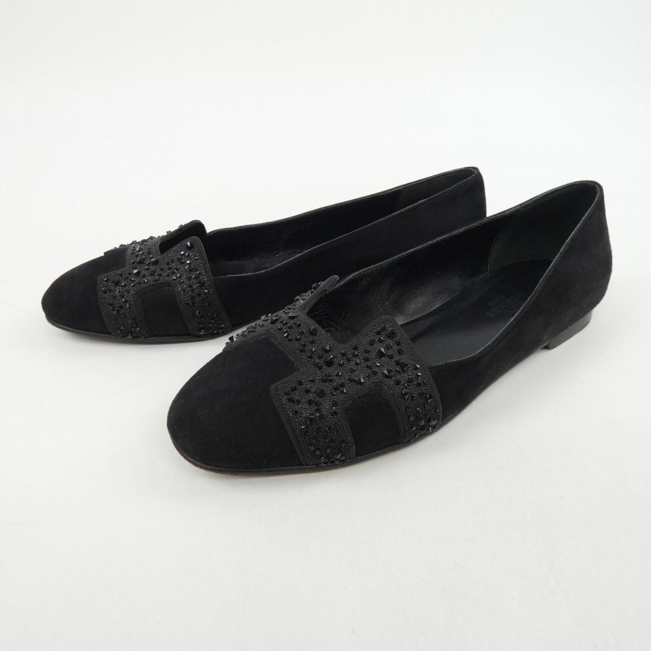 エルメス HERMES フラットシューズ