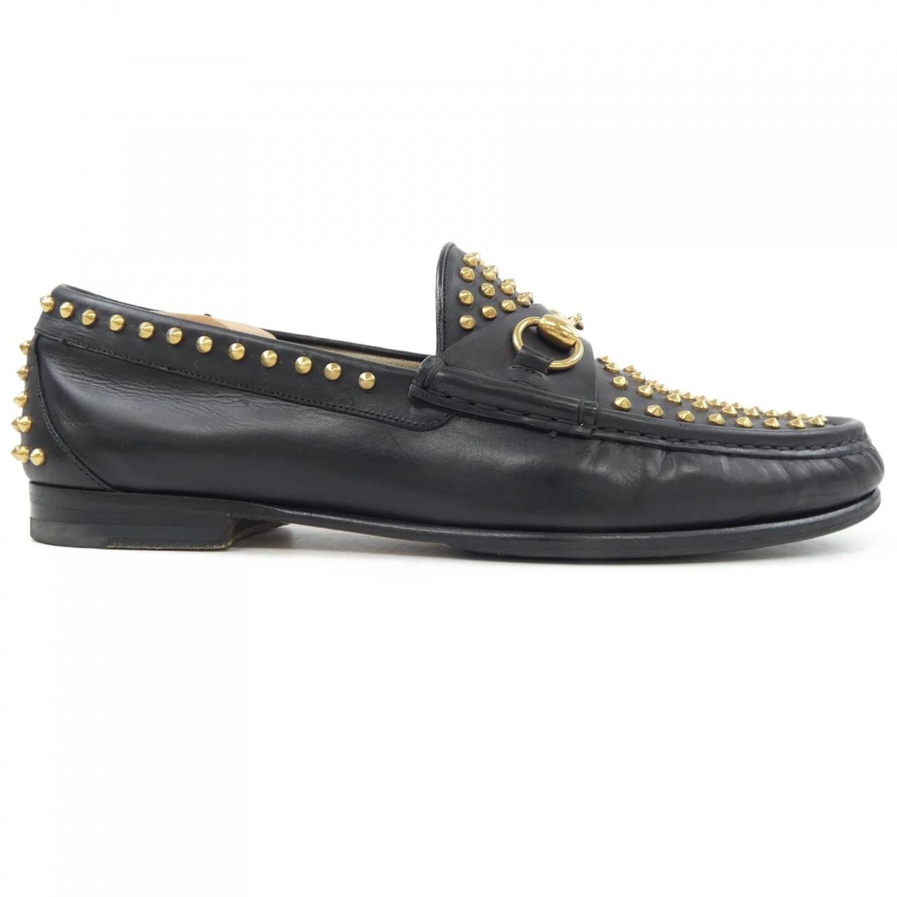 グッチ GUCCI ビットローファー スタッズ シューズ