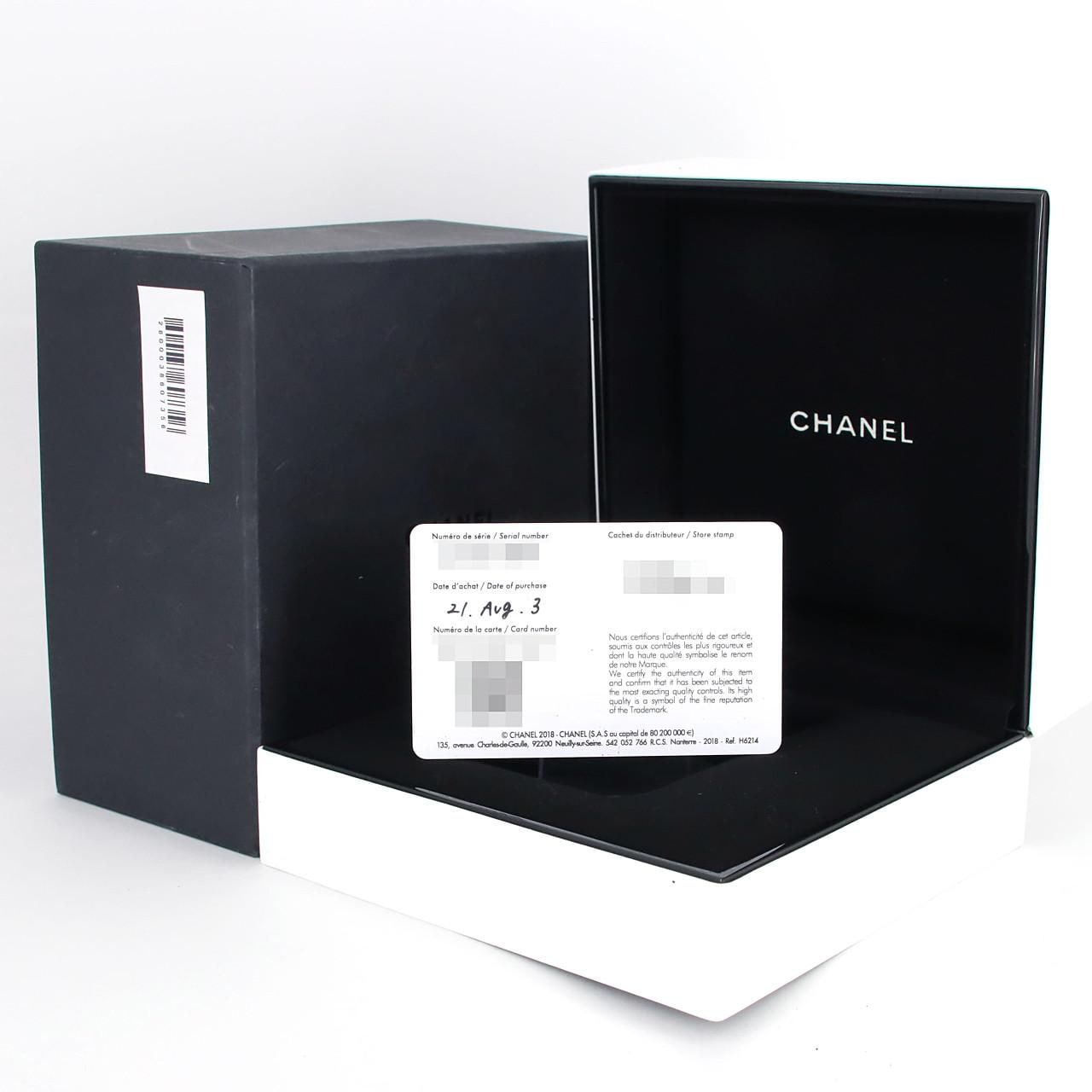 CHANEL J12 33mm Ceramic/D･12P H6418 Ceramic Quartz