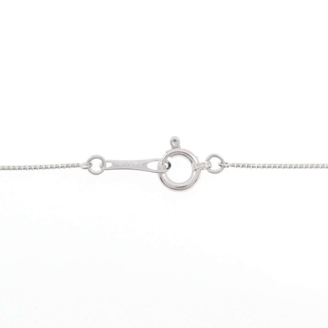 K18WG ダイヤモンド ネックレス 0.20CT