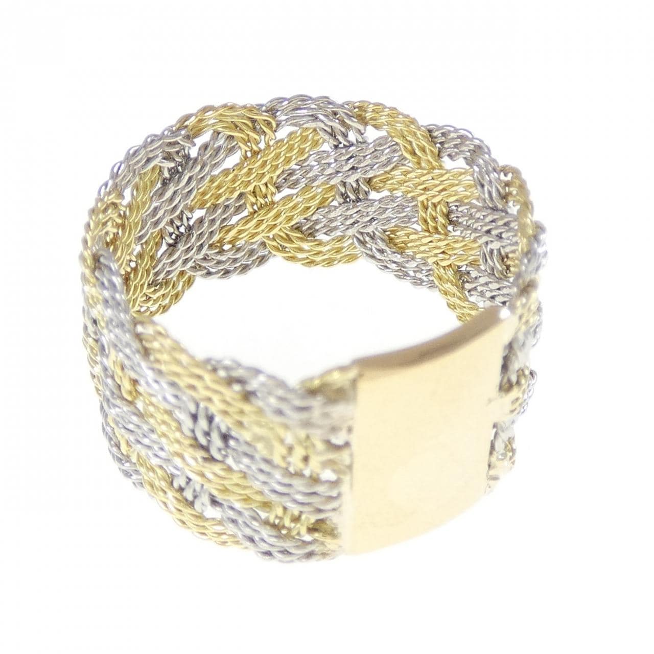 K18YG/PT900 リング