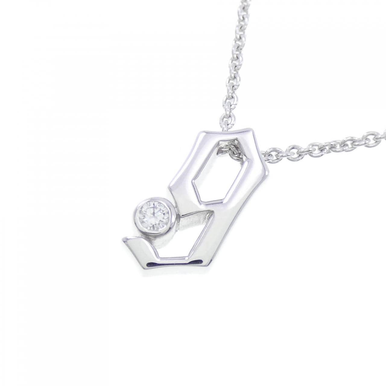 MIKIMOTO Diamond necklace 0.02CT