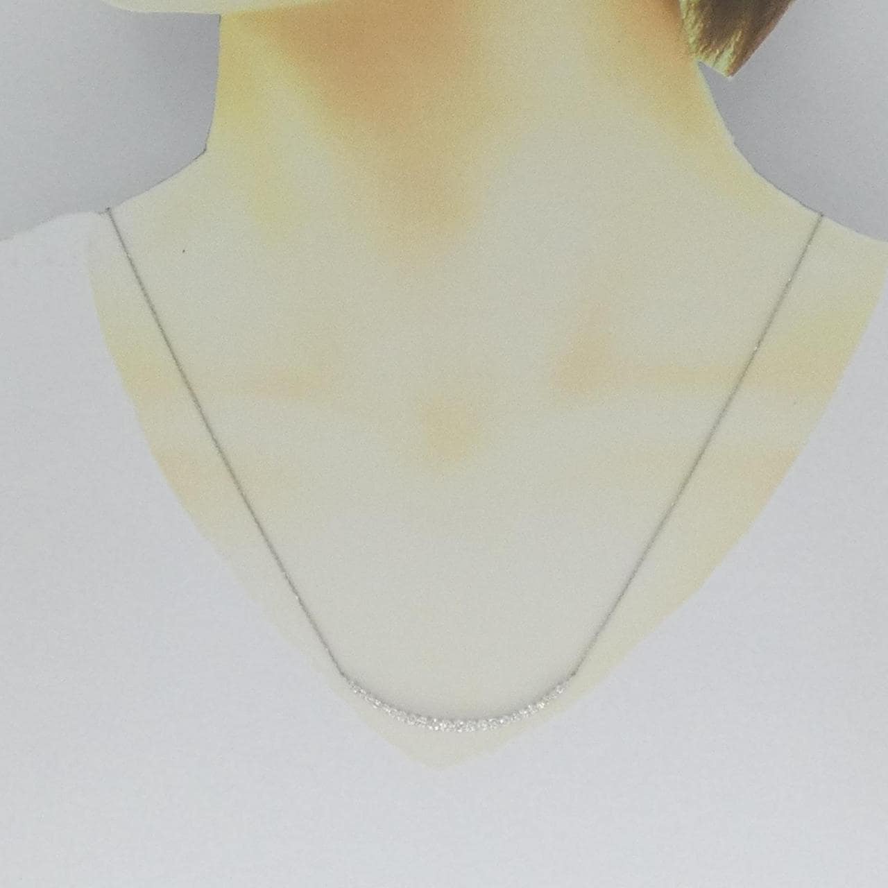 PT900/PT850 ダイヤモンド ネックレス 0.70CT