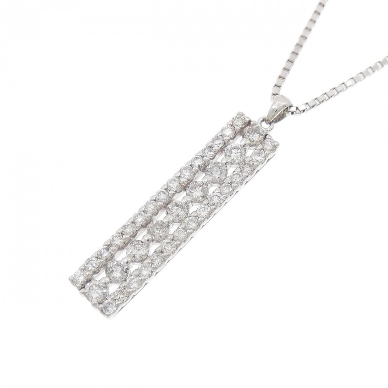 PT/PT850 ダイヤモンド ネックレス 1.00CT