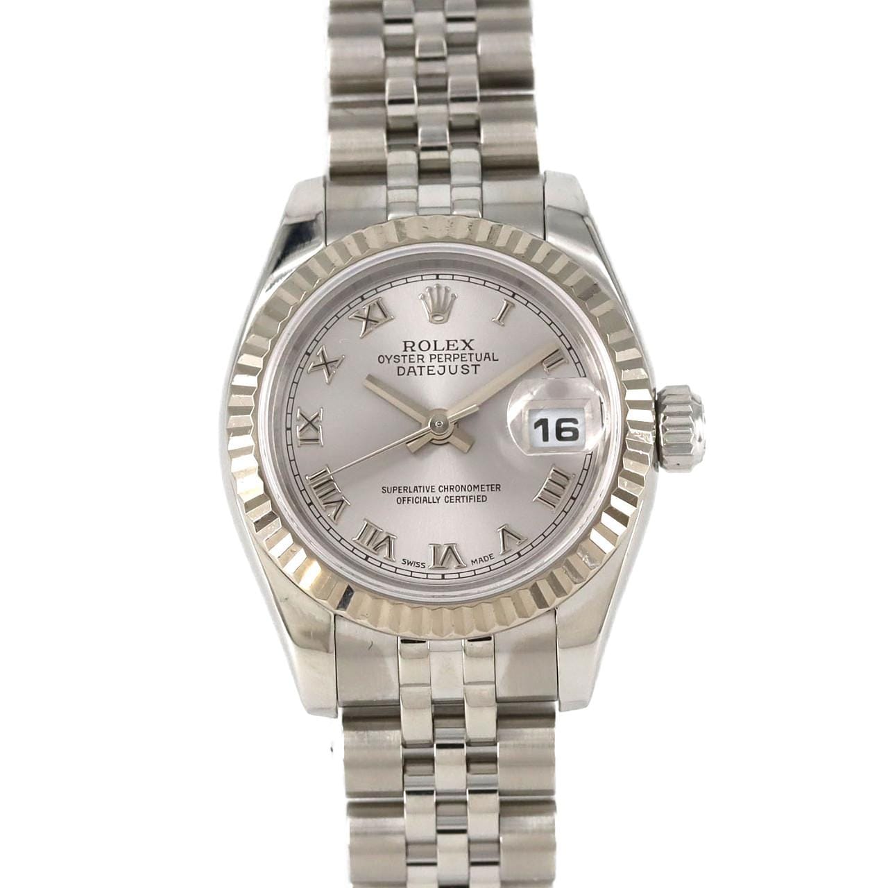 ロレックス デイトジャスト 179174 SSxWG 自動巻 D番