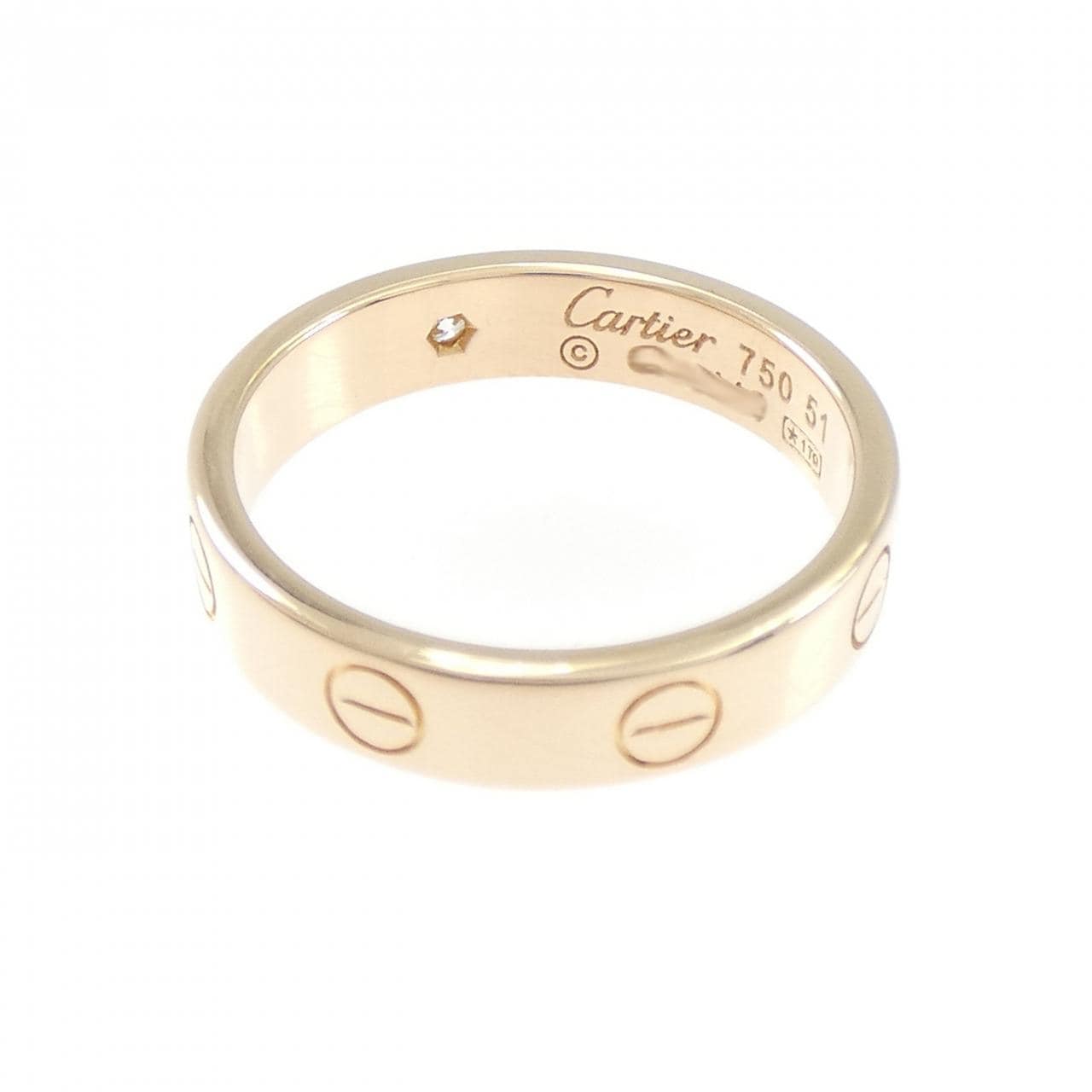 カルティエ ミニラブ 1P リング