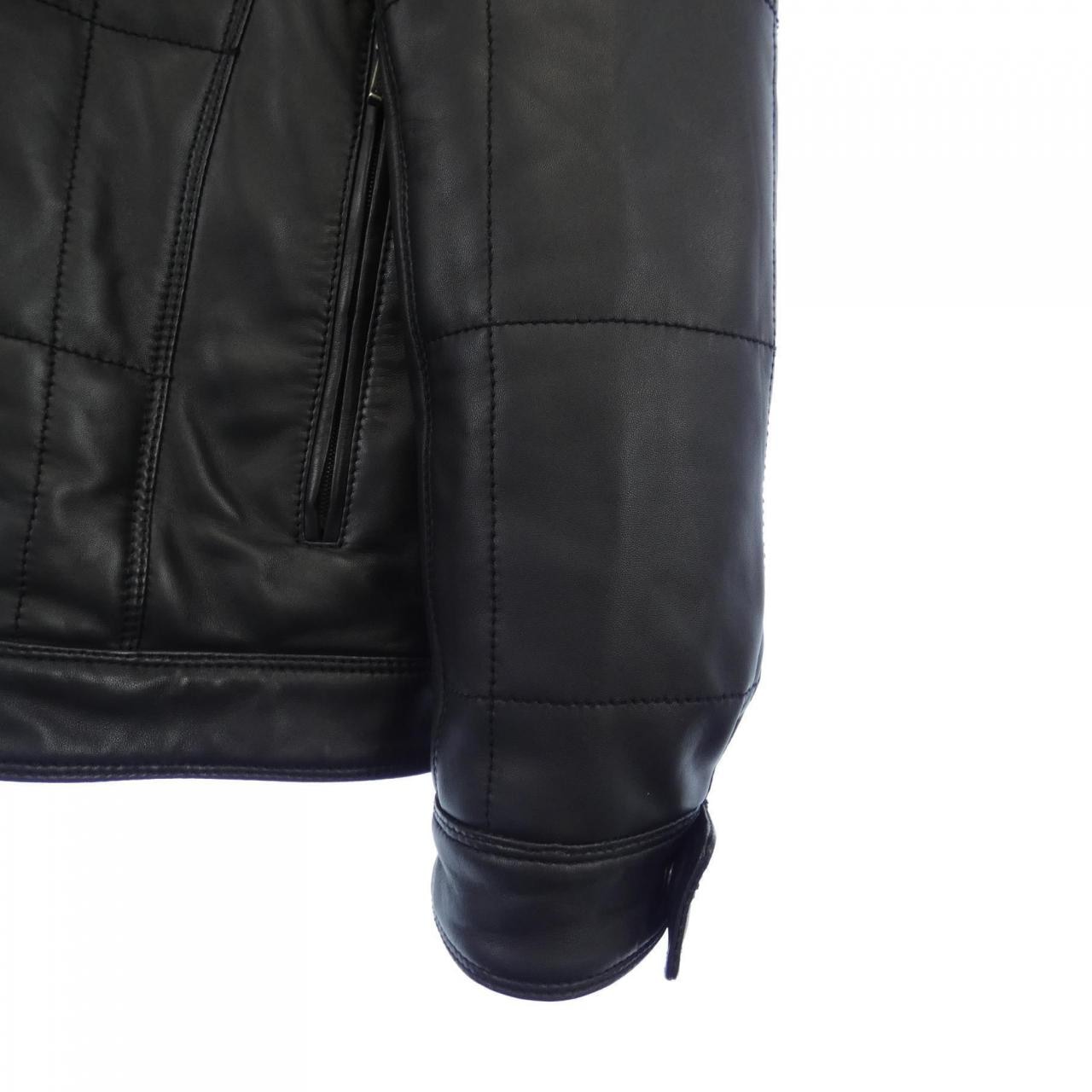 CANALI leather jacket