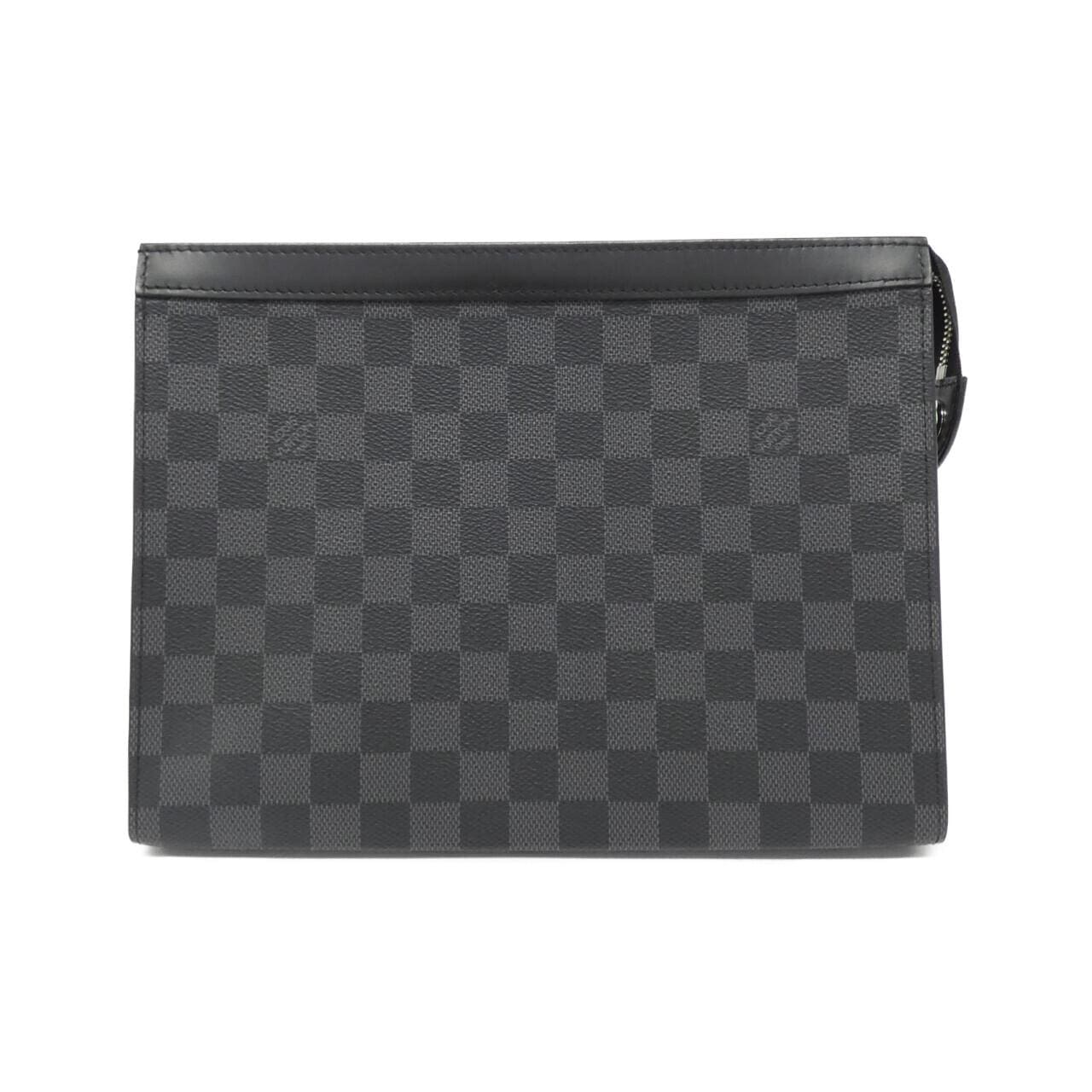 LOUIS VUITTON Damier 石墨 Pochette Voyage MM N41696 Clutch