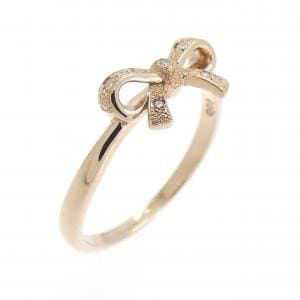 スタージュエリー リボン ダイヤモンド リング 0.03CT
