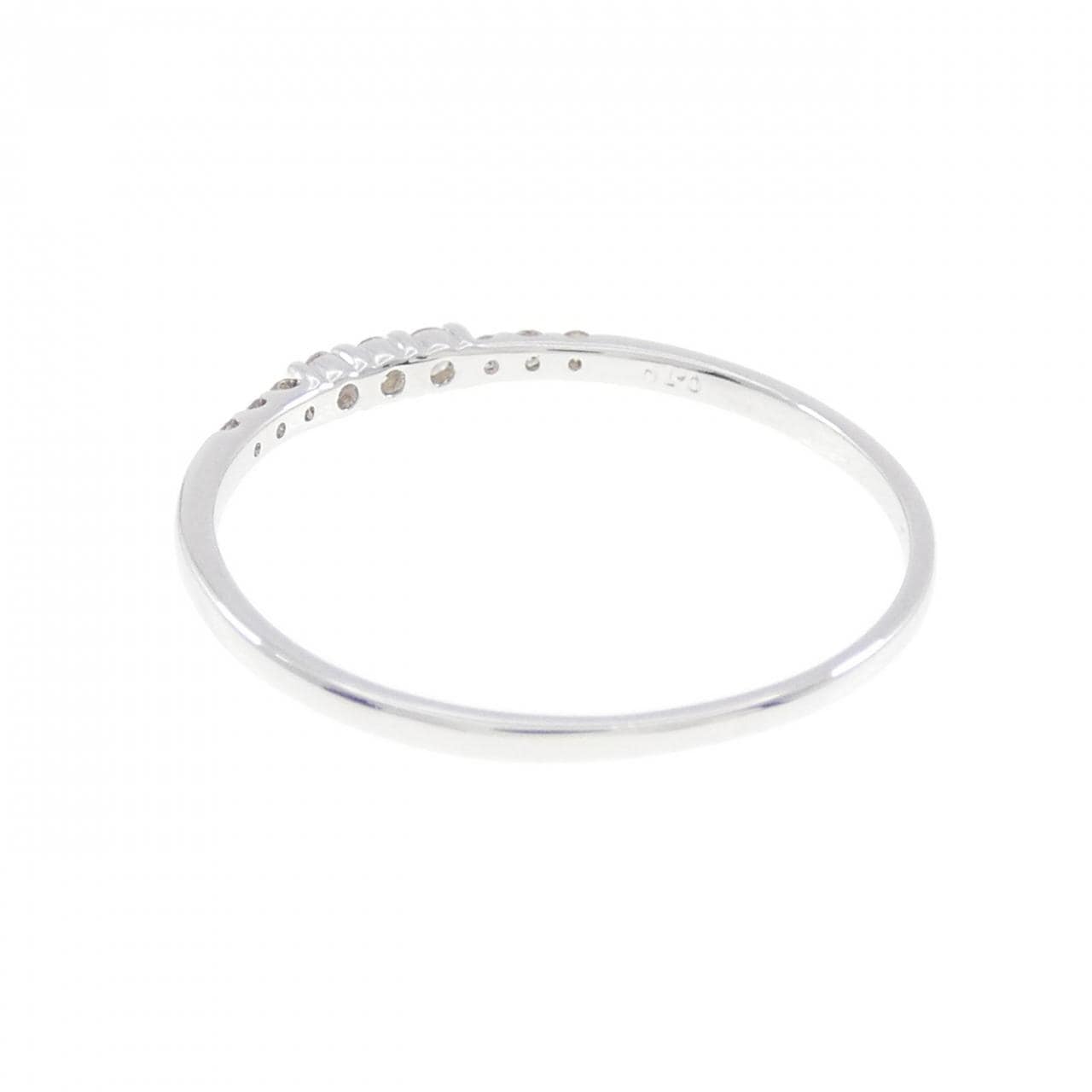 K18WG ダイヤモンド リング 0.10CT