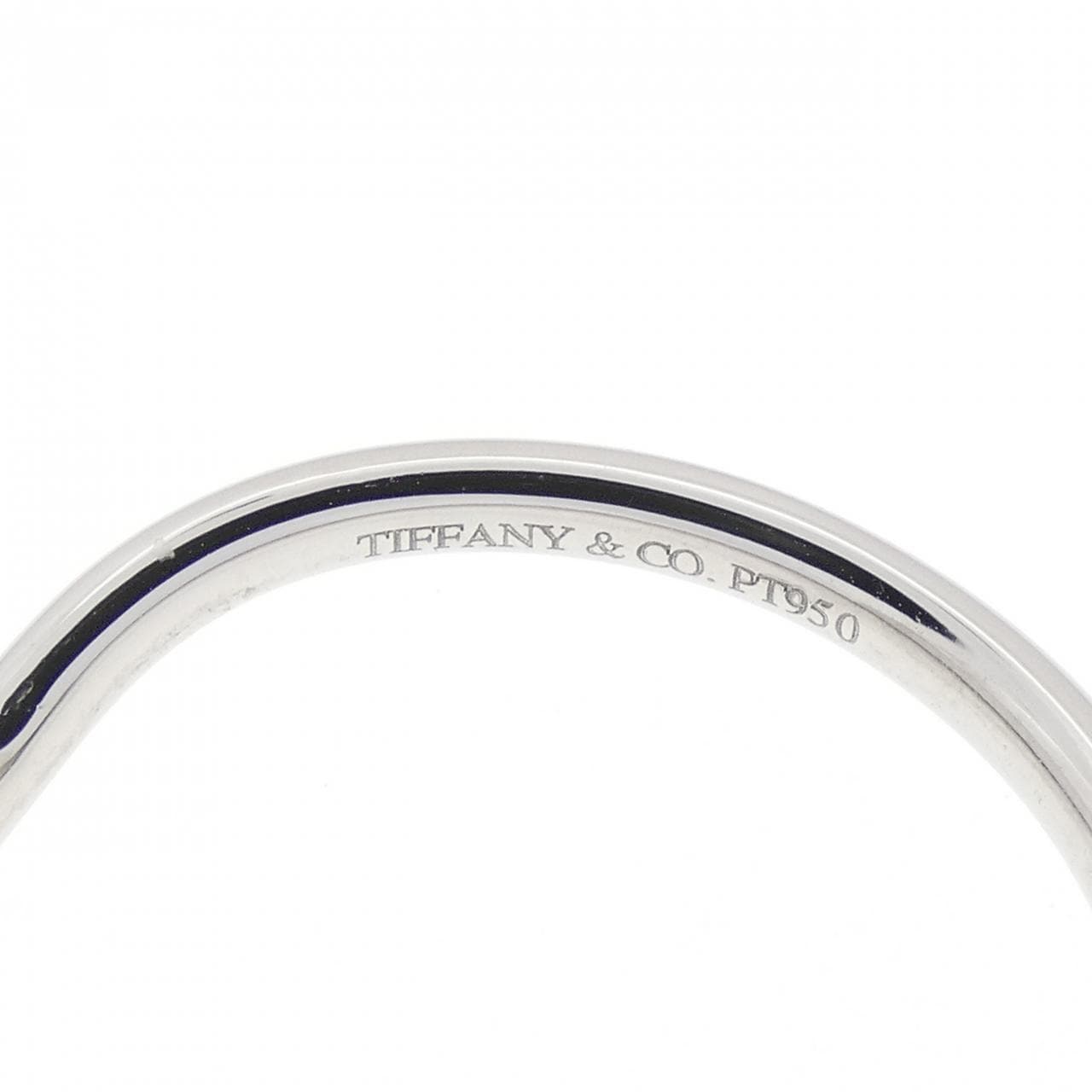 ティファニー カーブド リング