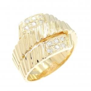 K18YG ダイヤモンド リング 0.17CT