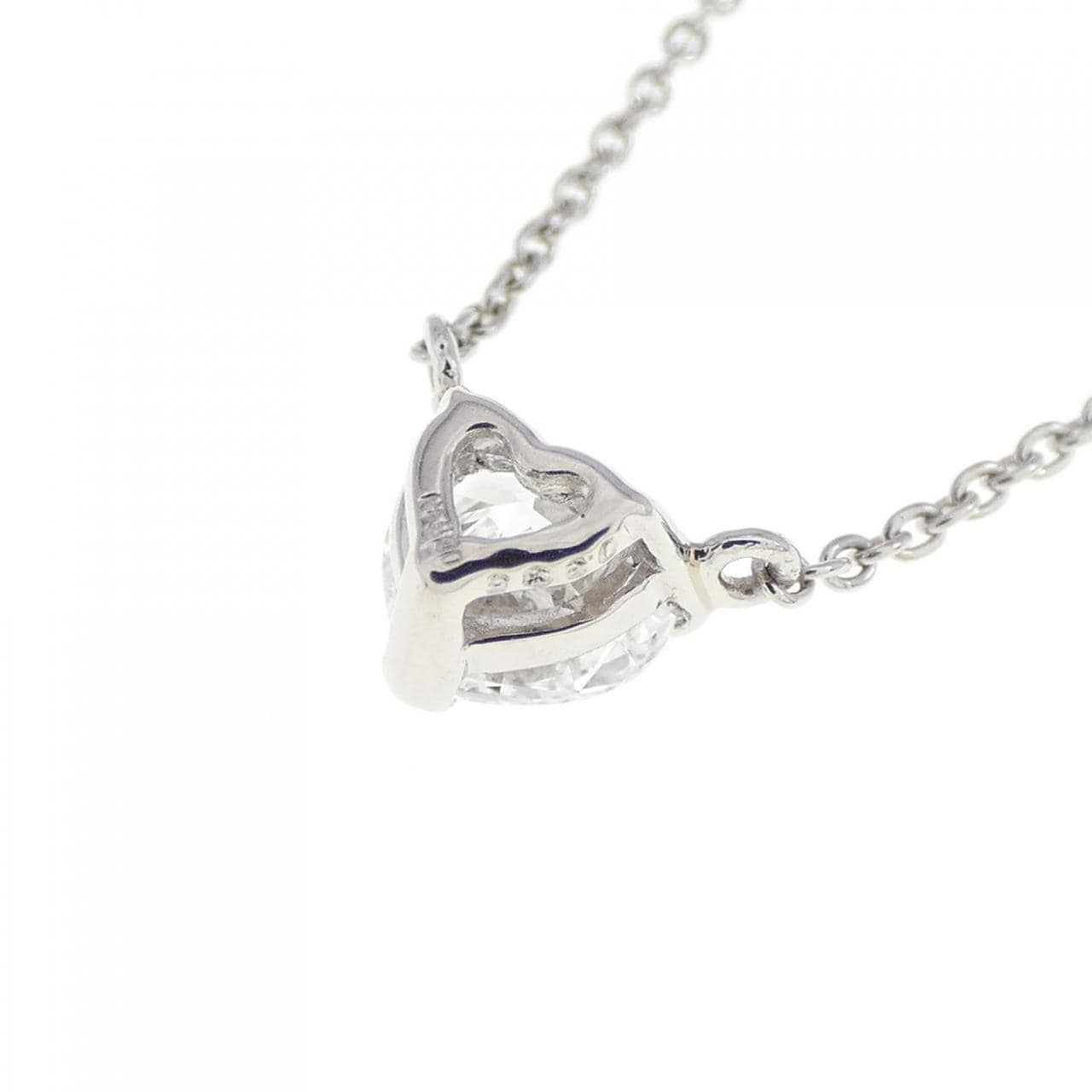 [Remake] PT Diamond Necklace 0.335CT E VVS2 Heart Shape