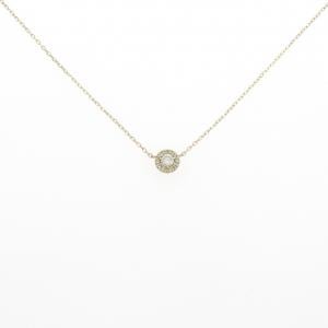 K18YG ダイヤモンド ネックレス 0.12CT