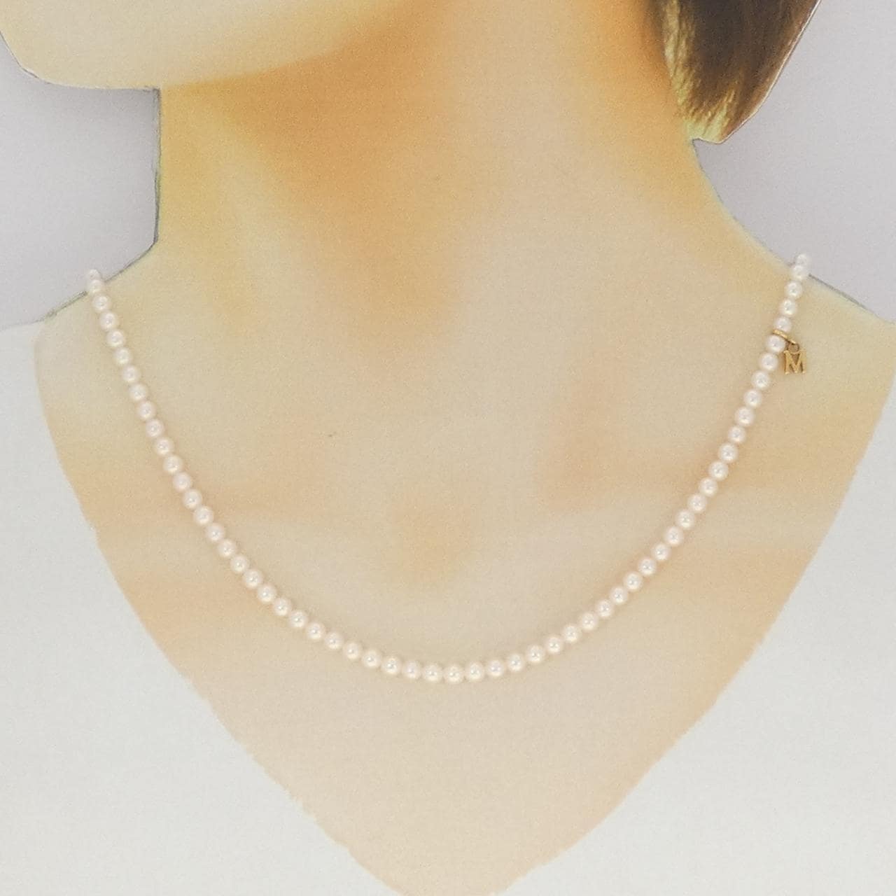 ミキモト アコヤパール ネックレス 3.5-4mm