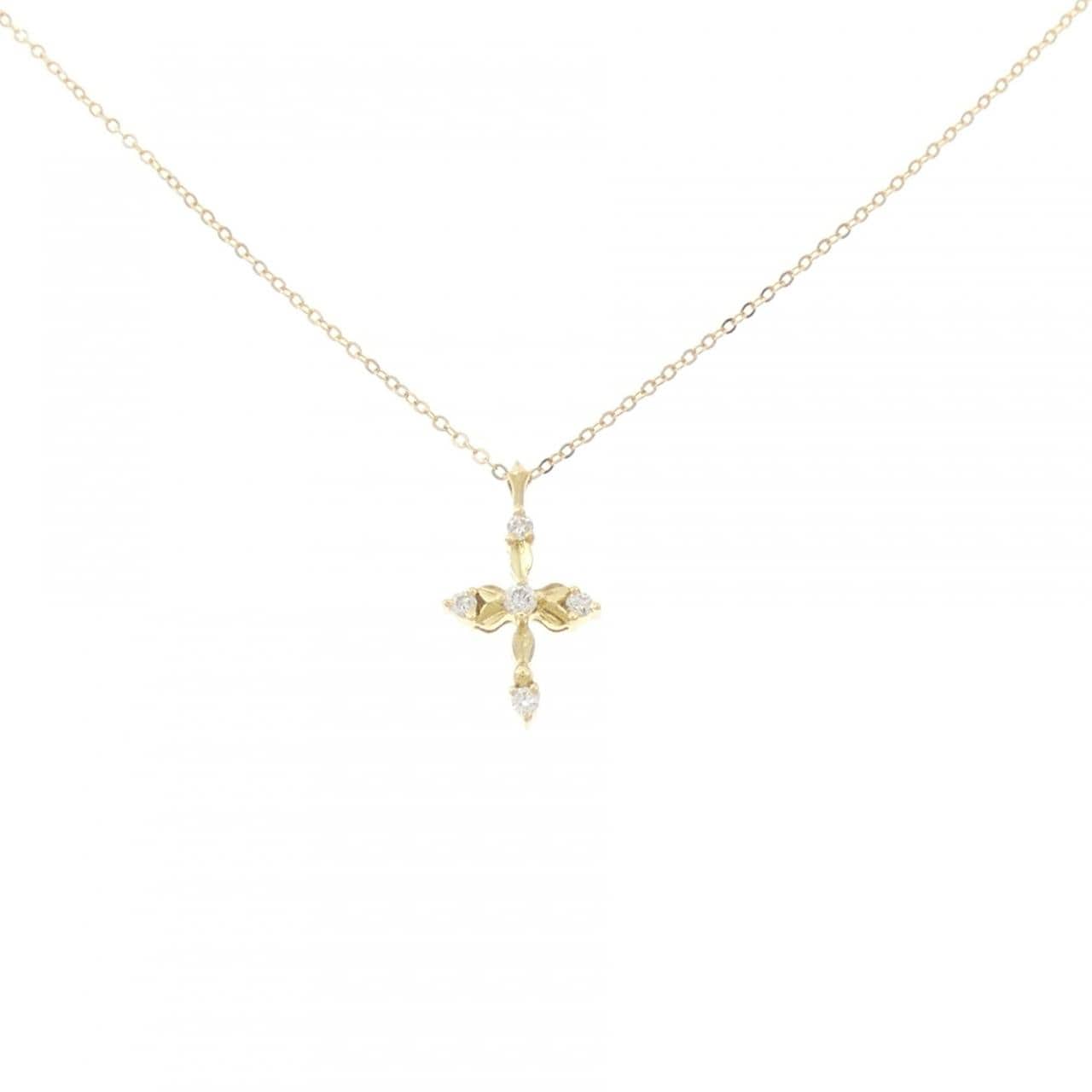 アーカー フェアリークロス ネックレス 0.05CT
