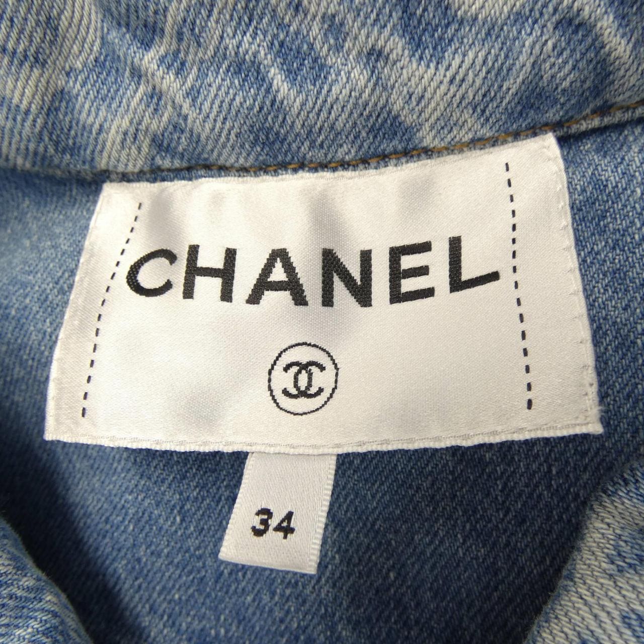 シャネル CHANEL P75284V66857 デニムジャケット