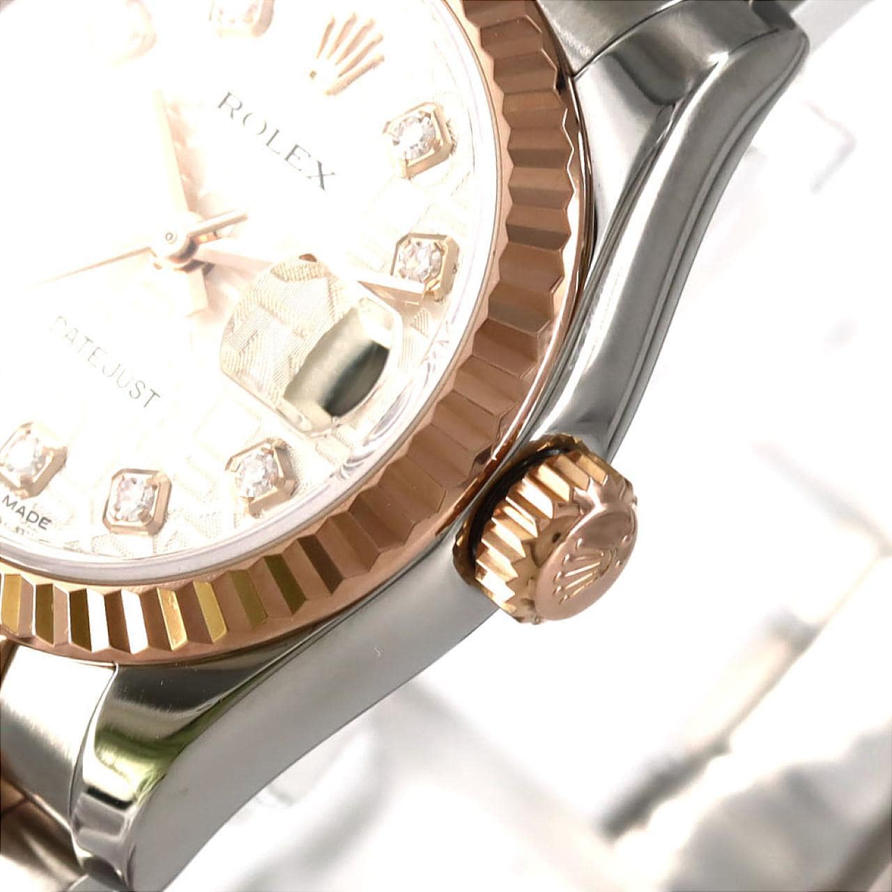 ロレックス デイトジャスト 179171G SSxPG 自動巻 ランダム番