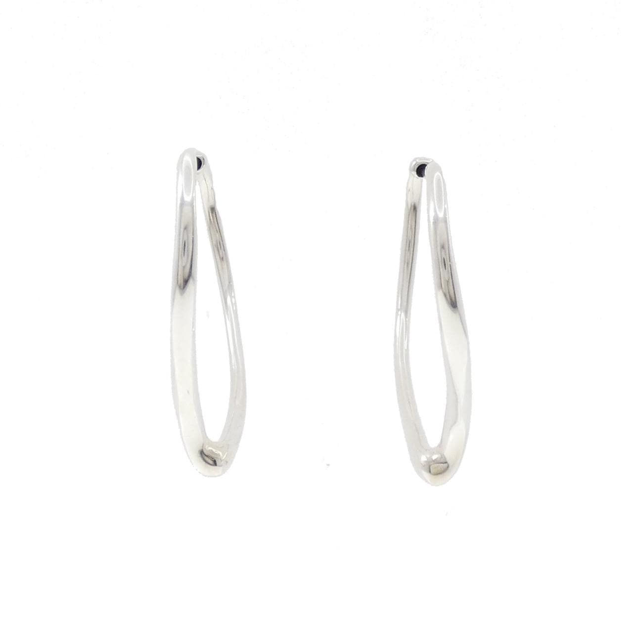TIFFANY open heart hoop earrings