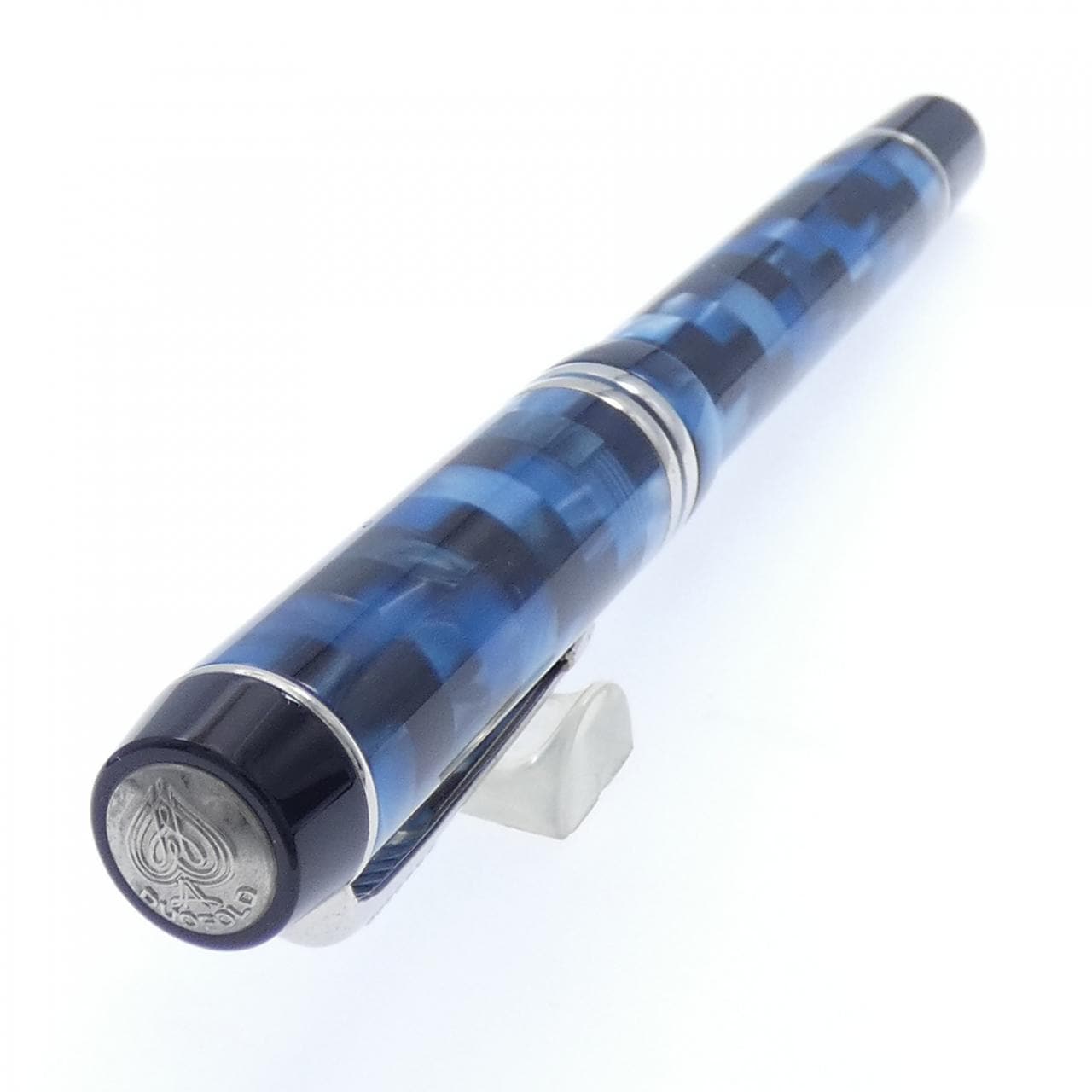 パーカー デュオフォールドチェックブルーセンテニアル 万年筆