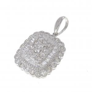 PT900 ダイヤモンド ペンダント 2.00CT
