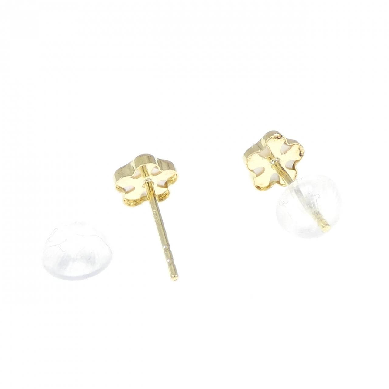【新品】750YG マザーオブパール ピアス