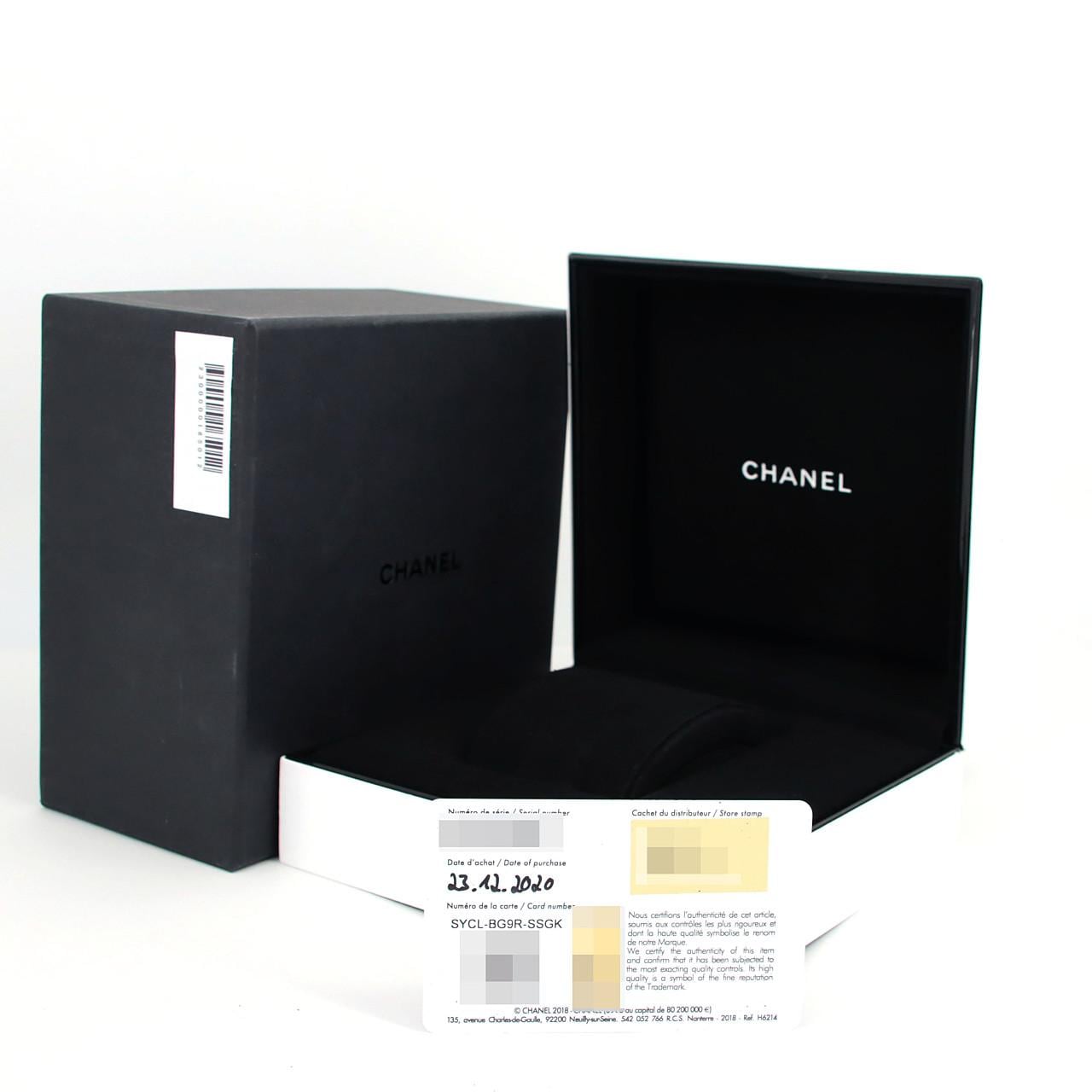 CHANEL J12 Caliber 12.1 38mm Ceramic H5697 Ceramic Automatic