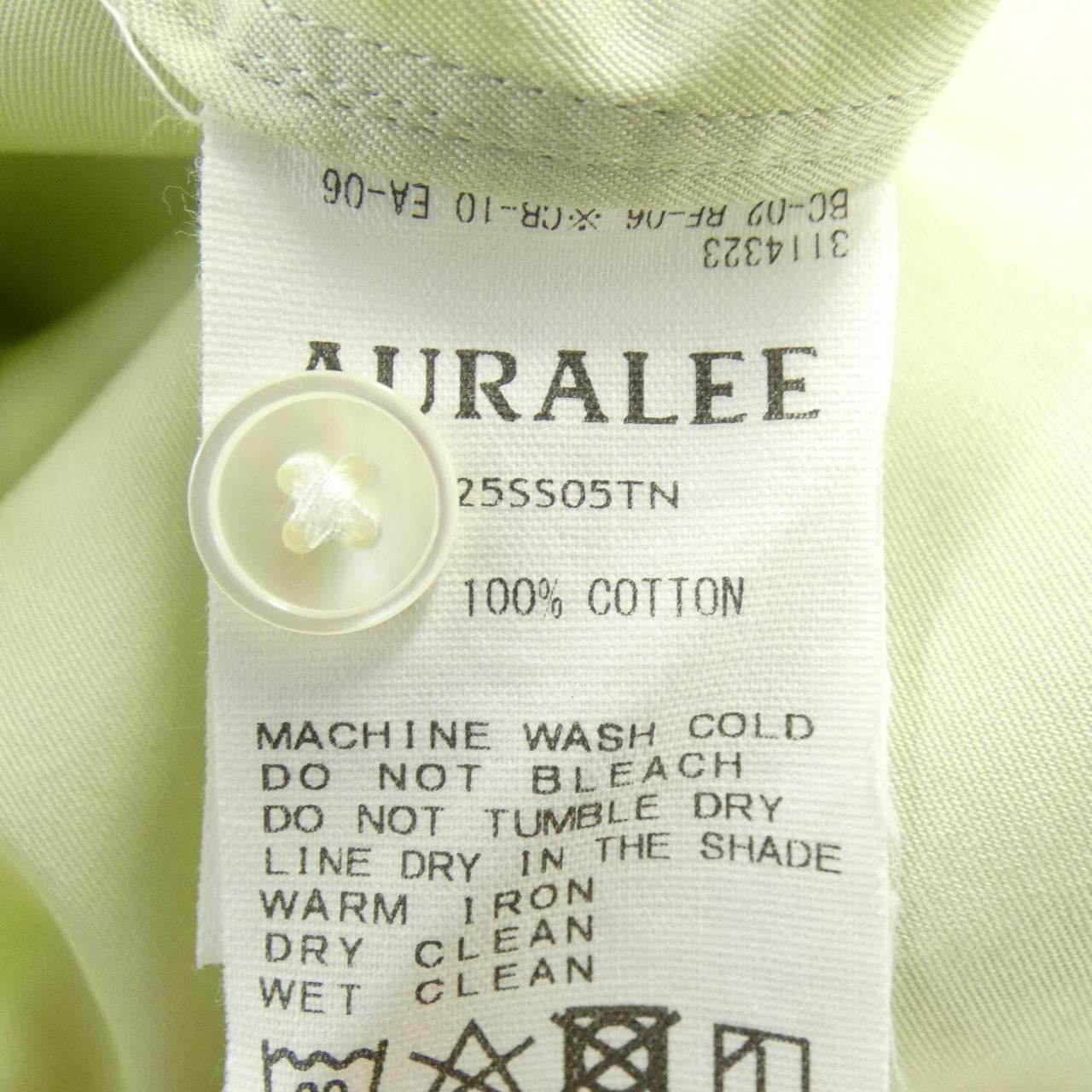 オーラリー AURALEE A255505TN シャツ